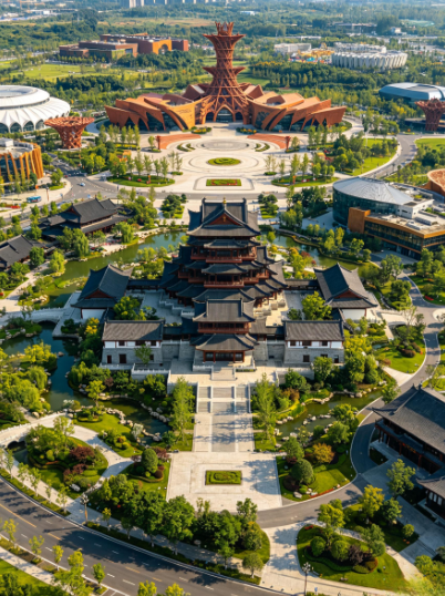 成都国际非遗创意产业园场馆图片