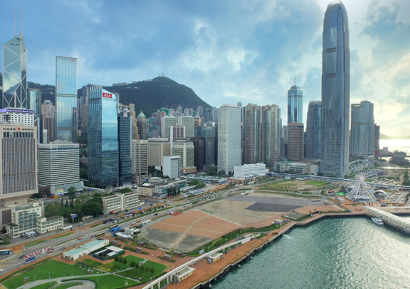 香港中环海滨
