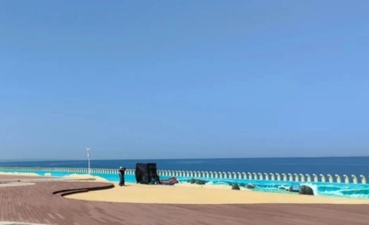 海花岛1号岛观海平台大草坪