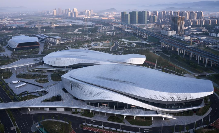 宁波市奥体中心体育馆.场馆图片