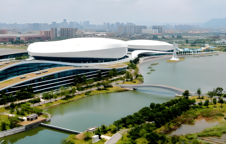 晋江市第二体育中心主体育馆场馆图片