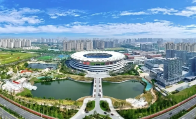 日照奎山体育中心场馆图片
